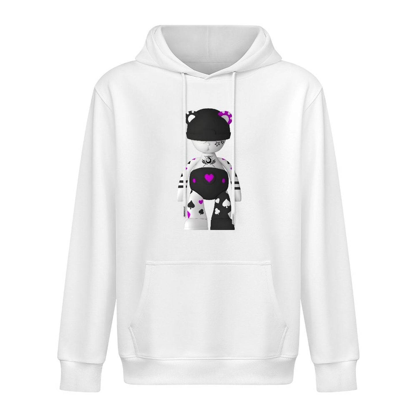 Hoodie Front PatternEco-Conscious SimpleFit