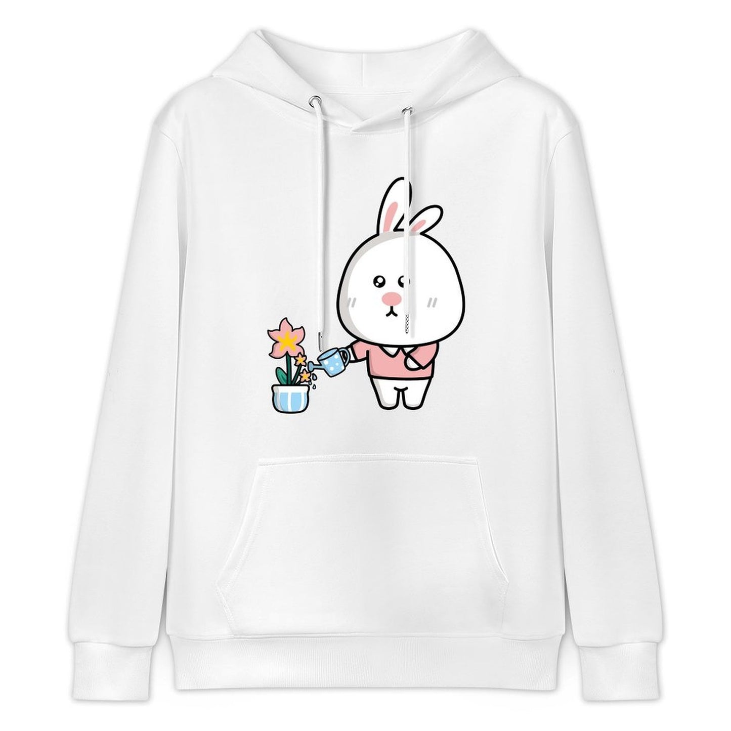 Print-Ready Printing Front Graphic Hoodies