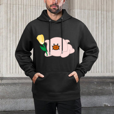 IPBR 250g Hooded Pocket Sweatshirt Front GraphicMen's Hooded  Sweatshirt4001108