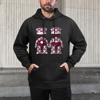 IPIB 250g Hooded Pocket Sweatshirt Front GraphicMen's Hooded  Sweatshirt6000096-1