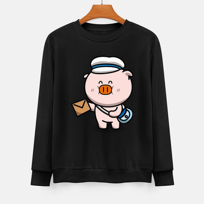  Front Patterned Long Sleeve TopSoftWear Everyday