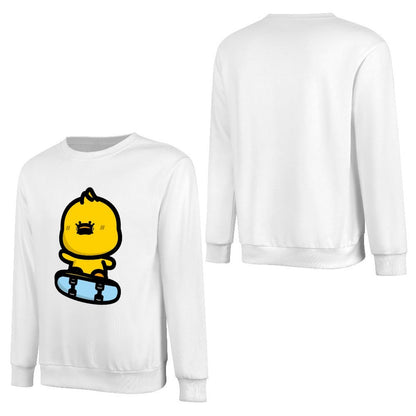 Front Patterned Long Sleeve TopSoft Neat