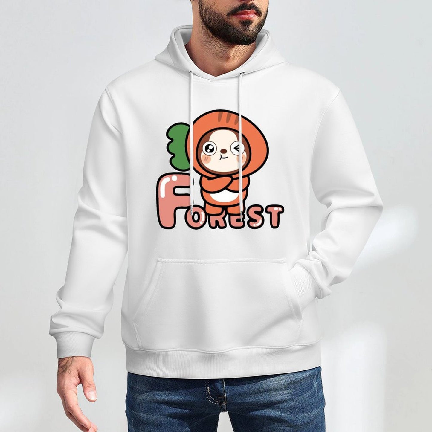 TrueFit Fitted Front Graphic Hoodies