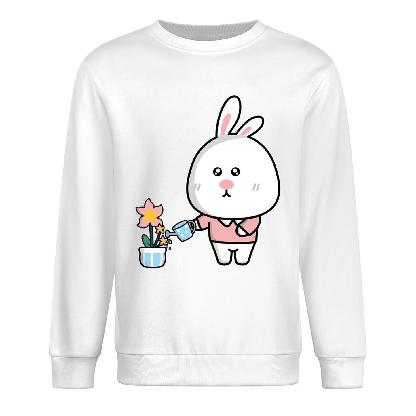 Front Patterned Long Sleeve TopAllSeason Midweight