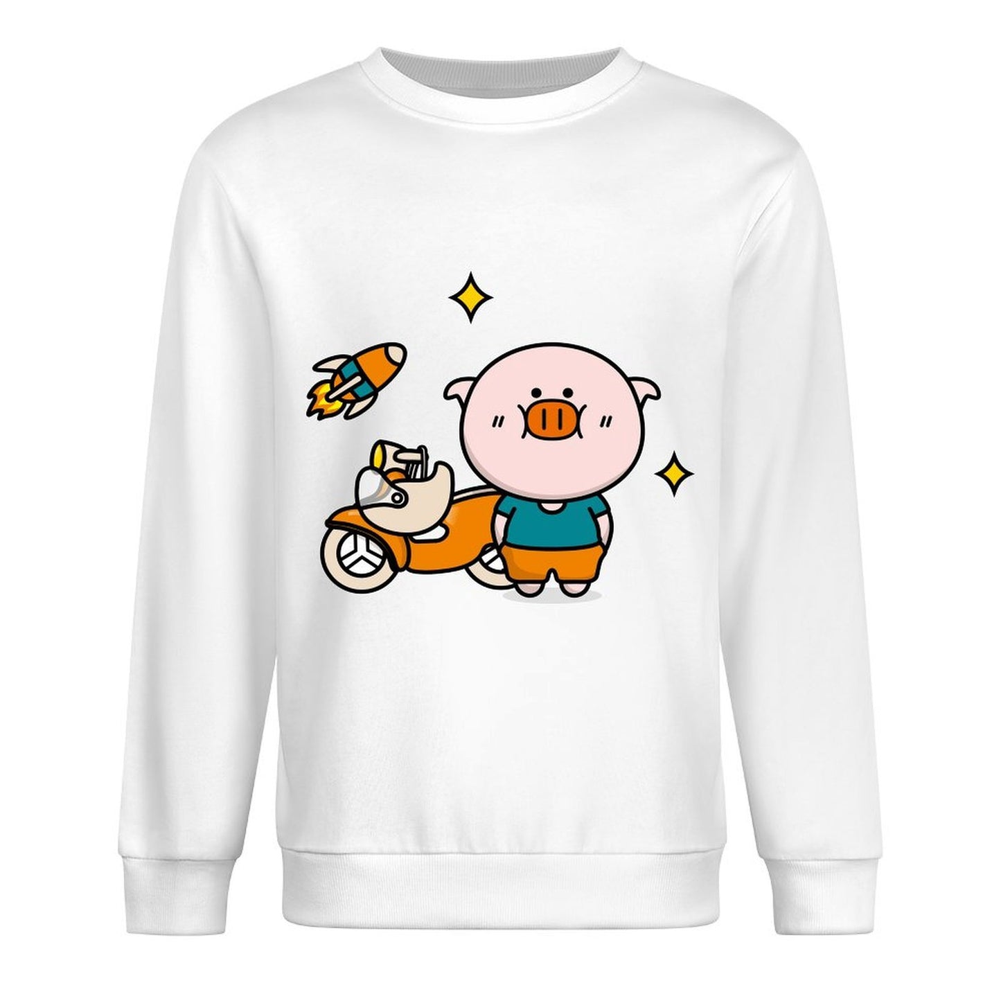 Front Patterned Long Sleeve TopPremiumSeries Active