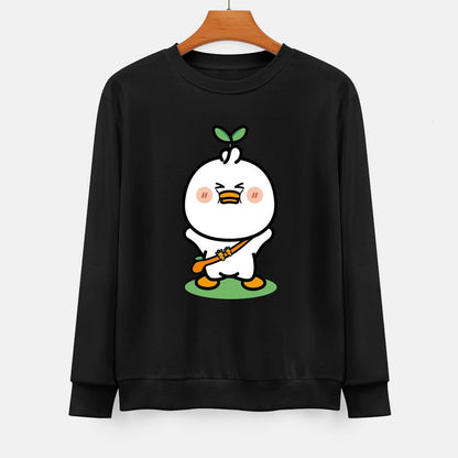  Front Patterned Long Sleeve TopReliable EasyWear