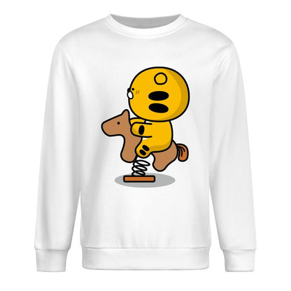 Front Patterned Long Sleeve TopBreathable Everyday