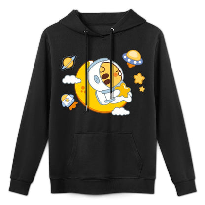 Fade-Proof Shrink-Resistant Front Graphic Hoodies