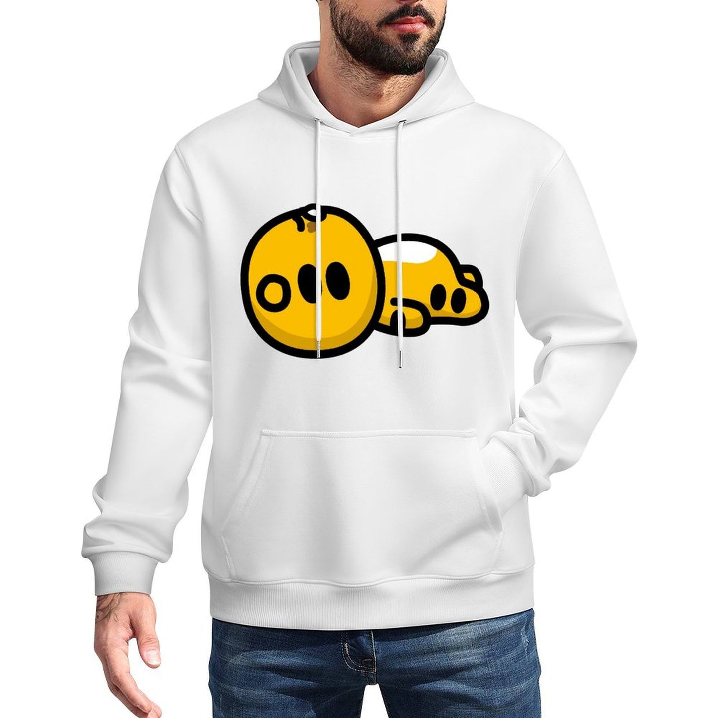 IPBR 250g Hooded Pocket Sweatshirt Front GraphicMen's Hooded  Sweatshirt4001045