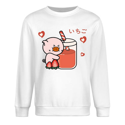 Front Patterned Long Sleeve TopPlain AllSeason