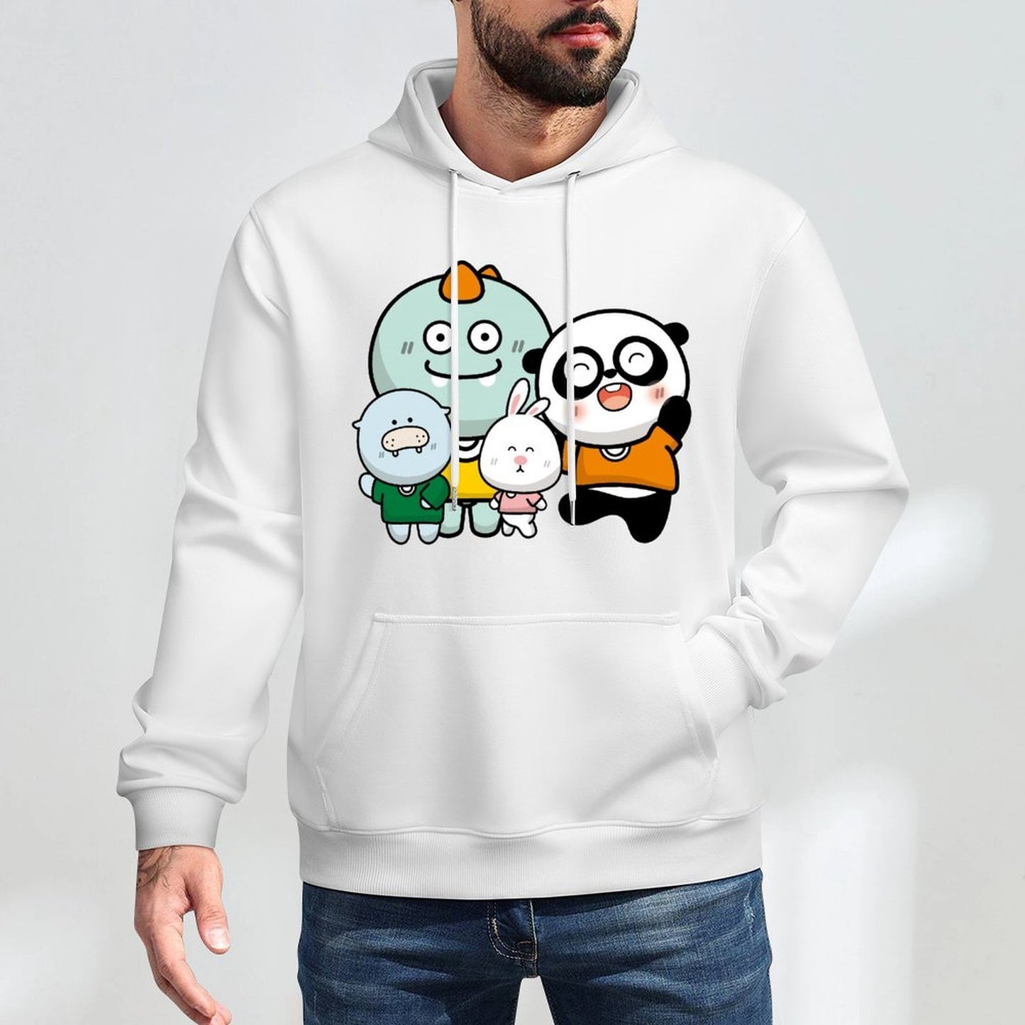 Active Lightweight Front Graphic Hoodies