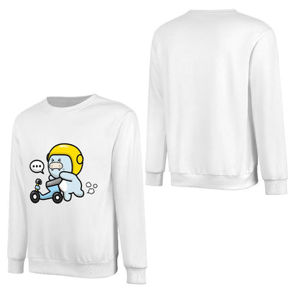 Front Patterned Long Sleeve TopComfortSeries TrueStyle