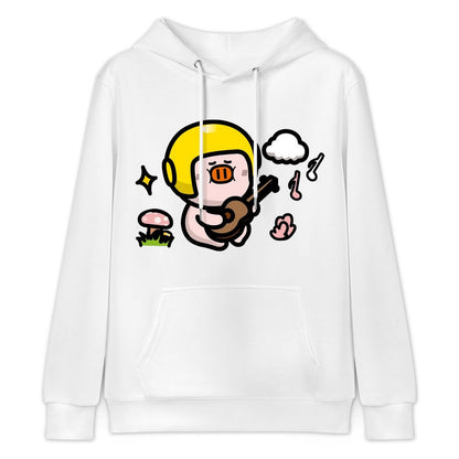 Print-Ready Smooth Feel Front Graphic Hoodies