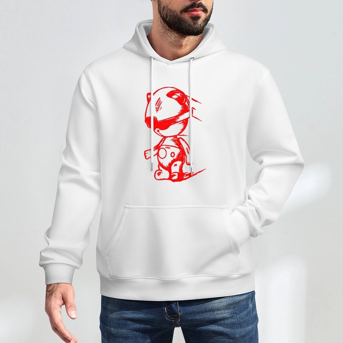 Hoodie Front PatternCityStyle Shrink-Resistant