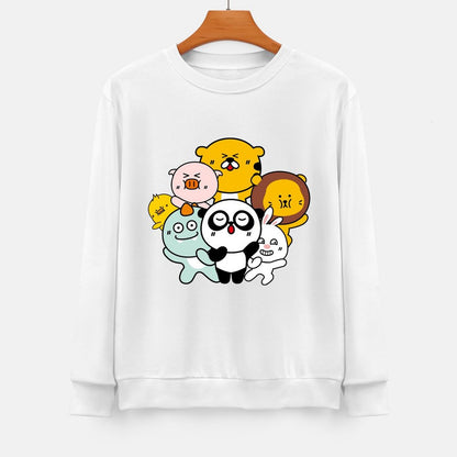 Front Patterned Long Sleeve TopSmooth Feel Eco / Sustainable