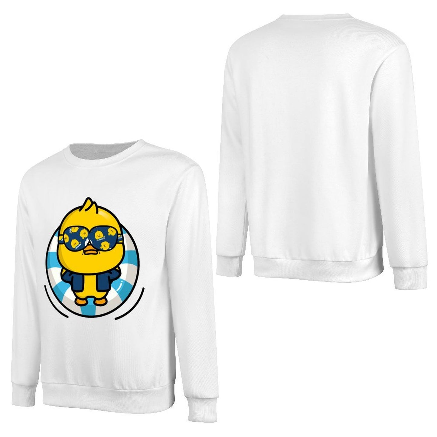 Front Patterned Long Sleeve TopActiveLine ComfortFit