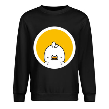 Front Patterned Long Sleeve TopSlim Fit LooseFit