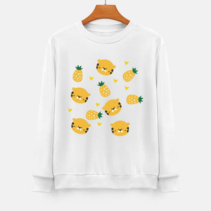 Front Patterned Long Sleeve TopEverydayComfort Long Lasting