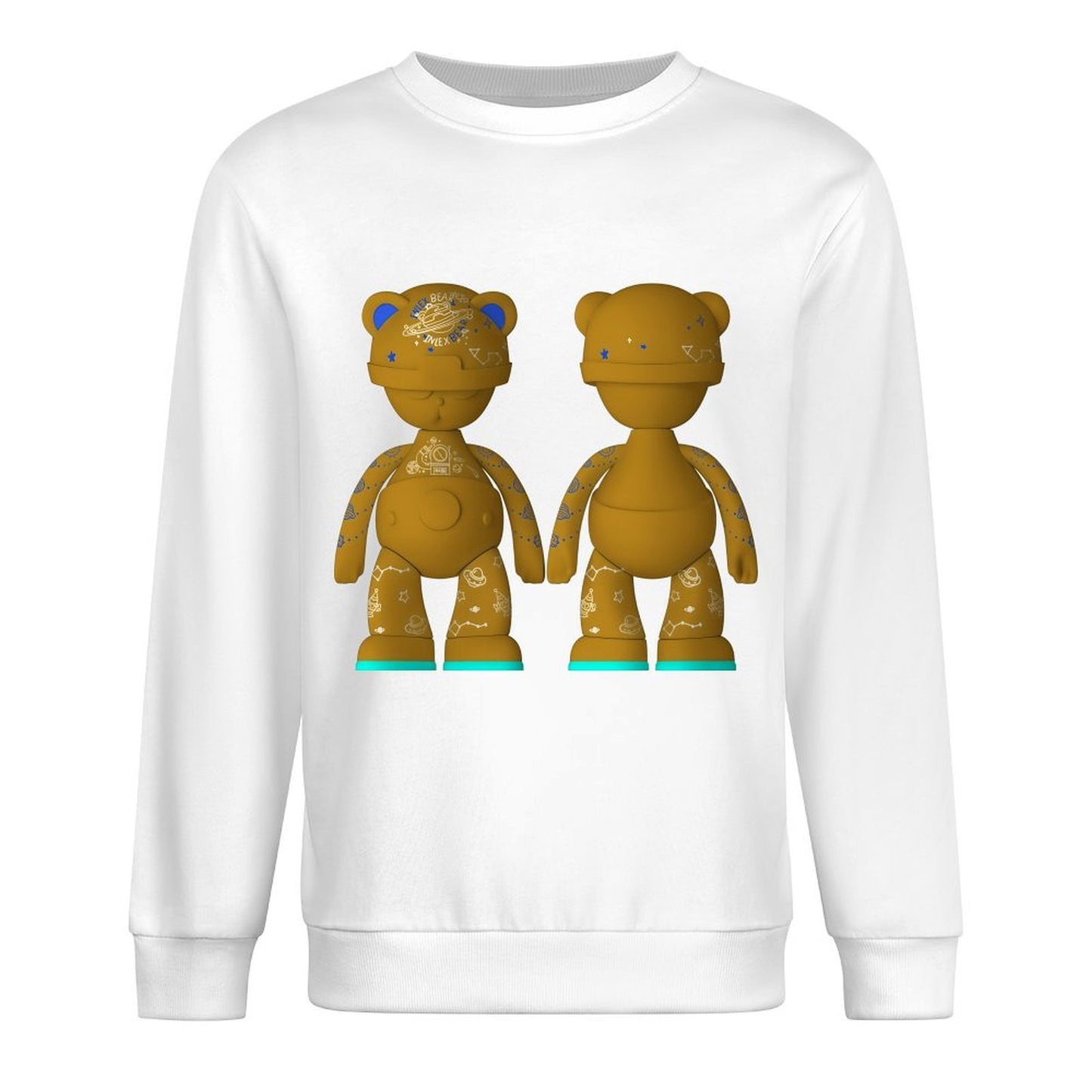 IPIB 250g Crew Neck Long Sleeve Sweatshirt Front GraphicCrew Neck Long Sleeve Sweatshirt6000086-1