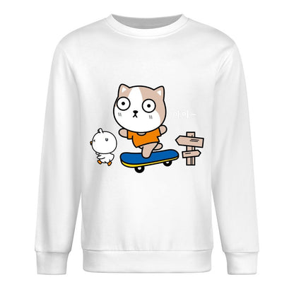 IPBR 250g Crew Neck Long Sleeve Sweatshirt Front GraphicCrew Neck Long Sleeve Sweatshirt4000867