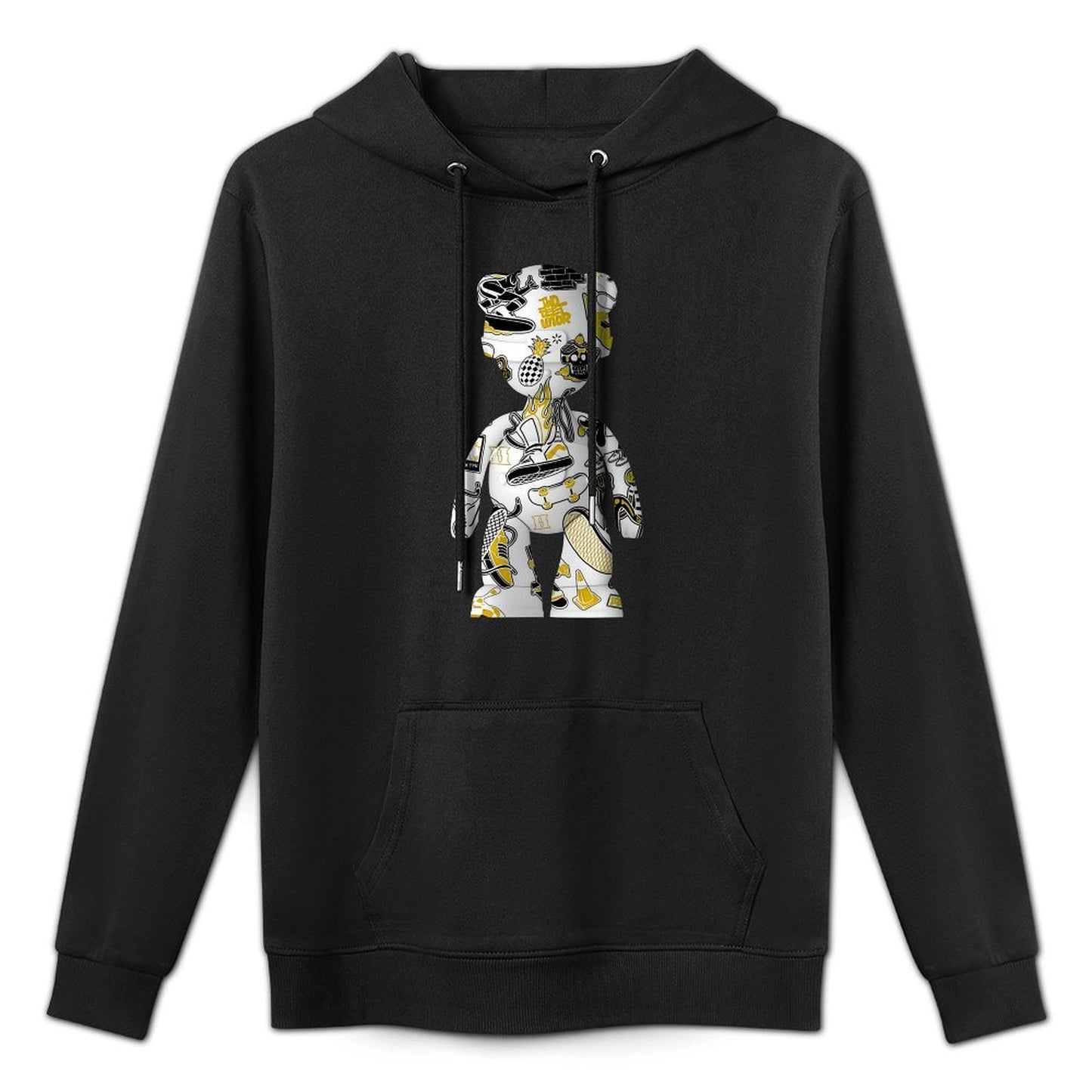 Hoodie Front PatternComfortFit Double-Stitched