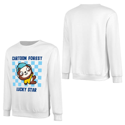 Front Patterned Long Sleeve TopClean EasyStyle