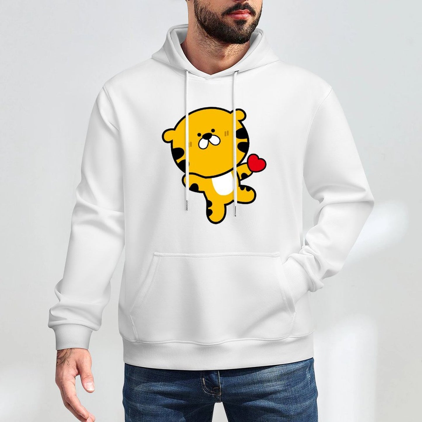 Softstyle Fade-Resistant Front Graphic Hoodies