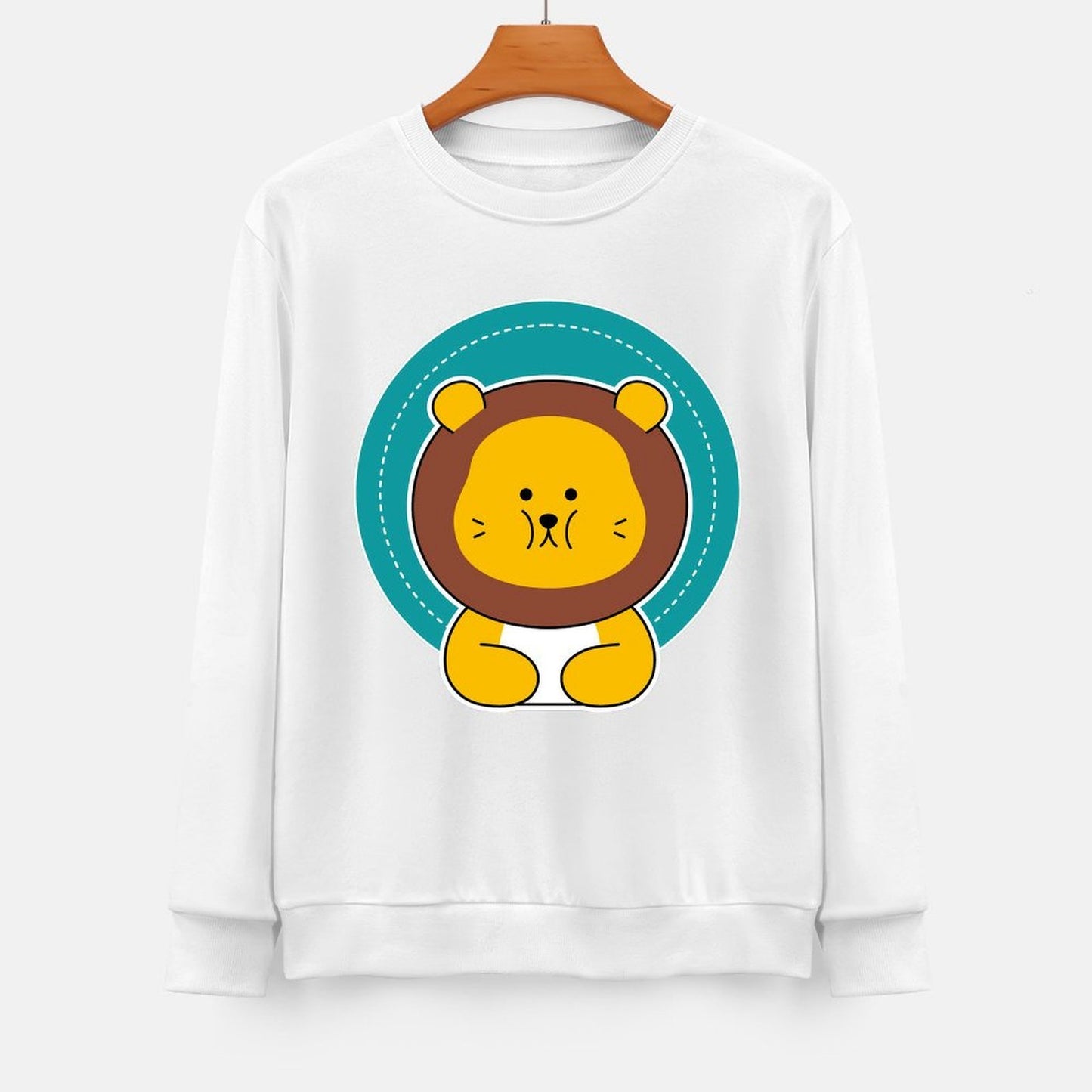 Front Patterned Long Sleeve TopUltra Durable Soft