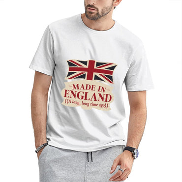 Inkmay Casual Cotton T-shirt Made In England A Long Time Ago Unisex T-shirt Premium T-Shirt
