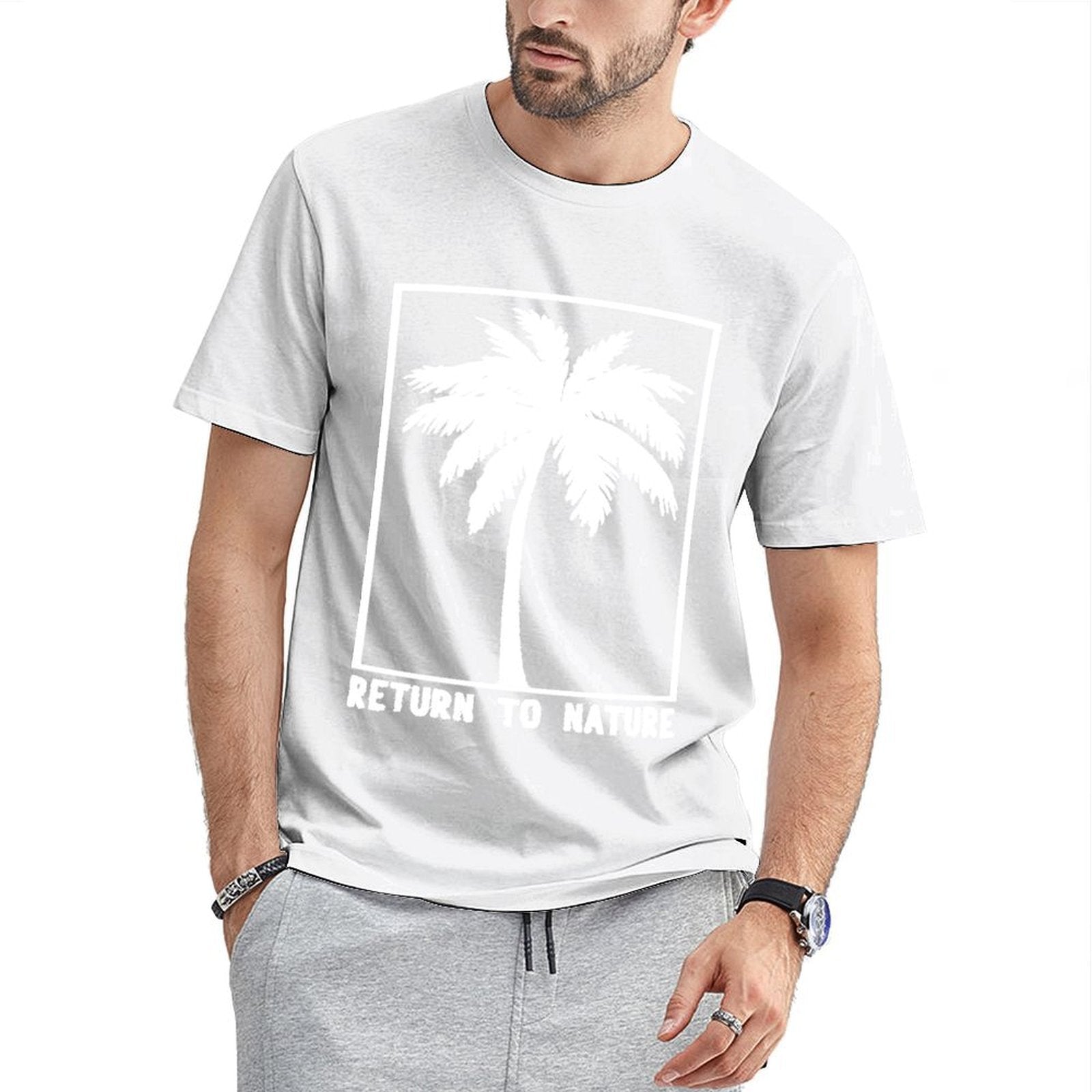 Inkmay Casual Cotton Unisex T-ShirtLifestyleLine TimelessStyle T-Shirt