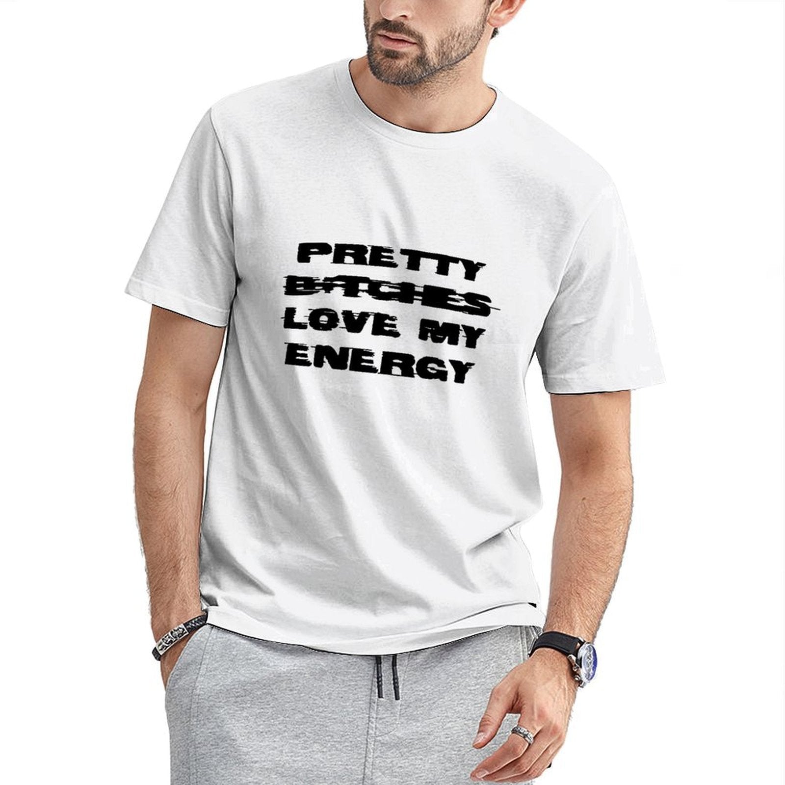 Inkmay Casual Cotton T-shirt Abstract Artwork With Bold Colors Unisex T-shirtActiveStyle LifestyleLine T-Shirt
