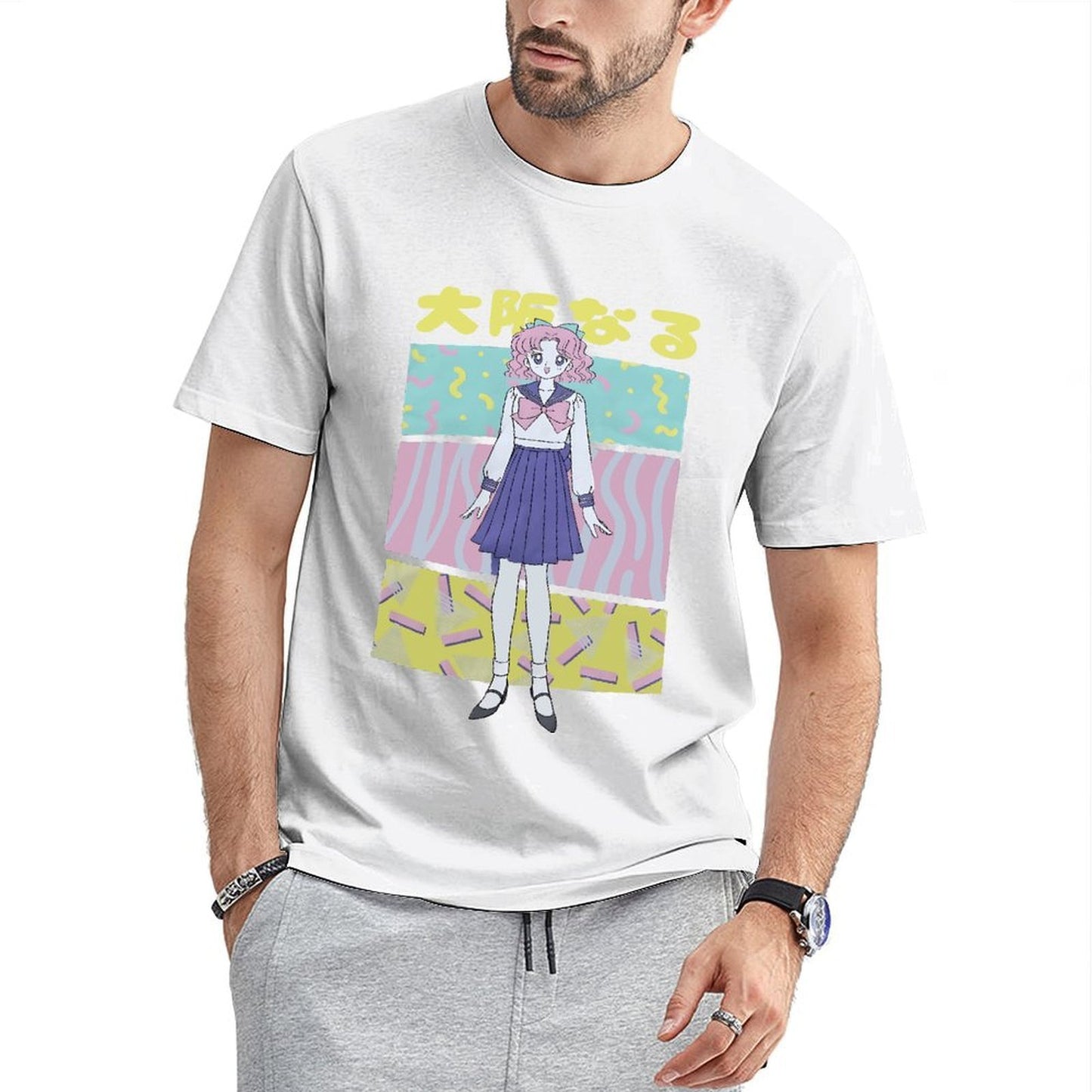 Inkmay Casual Cotton Unisex T-ShirtIndoor Crew Neck T-Shirt