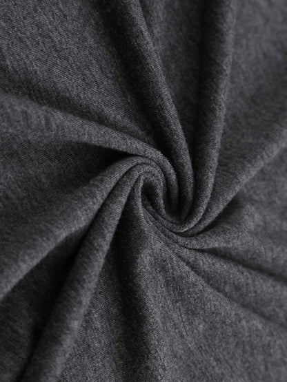 Customizable Front Design Women's Short Sleeve Dark Gray