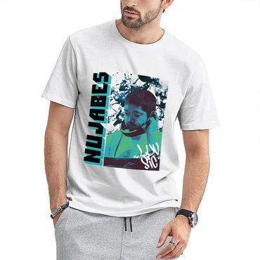 Inkmay Casual Cotton T-shirt Abstract Art With Bold Colors Unisex T-shirt