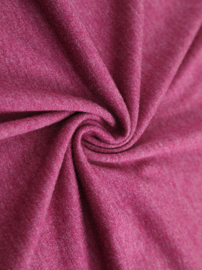 Custom-made rose red comfortable and stylish women's sleeveless T-shirt