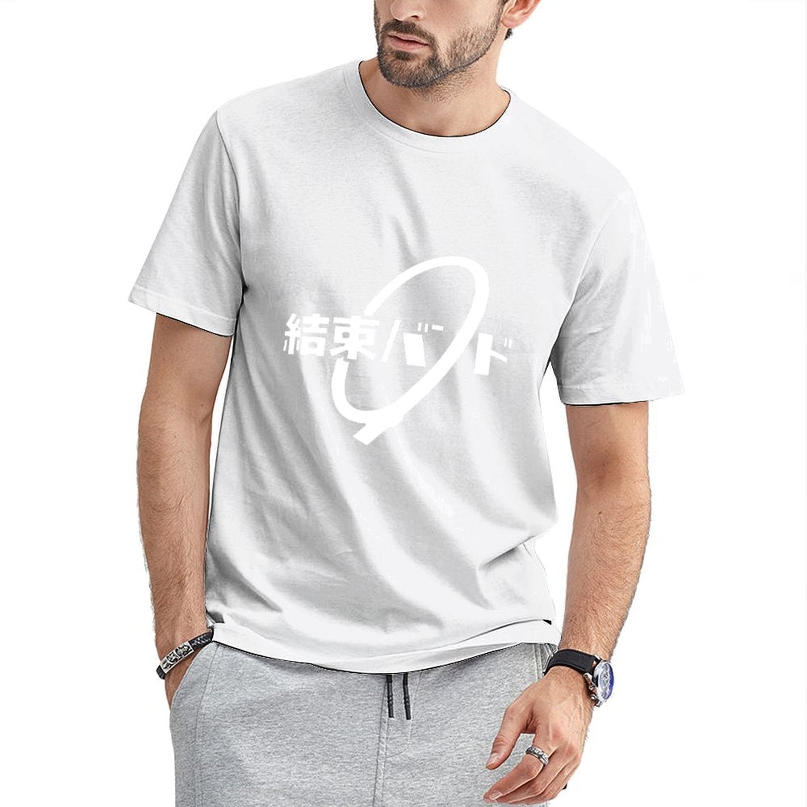 Inkmay Casual Cotton T-shirt Unisex T-shirtClassicStyle Performance T-Shirt