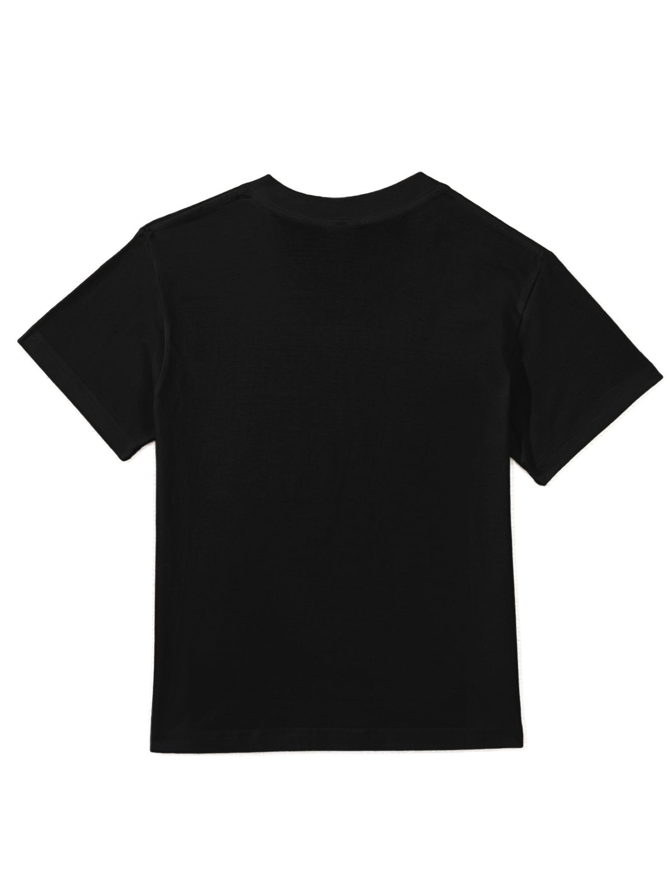 Custom Black Children's Heat Transfer T-Shirt