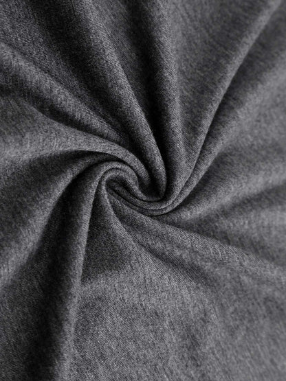 Custom-made dark gray comfortable and breathable women's sleeveless T-shirt