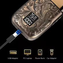 Ufree Close Shave Electric Foil Shavers for Men, 3-Speed Electric Razor, Bald Head Shavers, Face Shaving Beard Trimmer with LCD