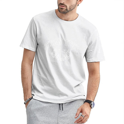 Inkmay Casual  Cotton T-shirt Tren Tech Logo With Two Unisex T-shirtPremium Finish Long Lasting T-Shirt