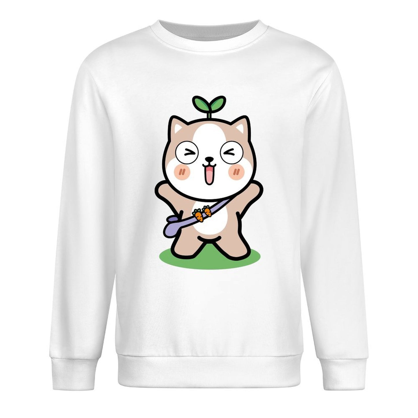 Front Patterned Long Sleeve TopStreetStyle Edition