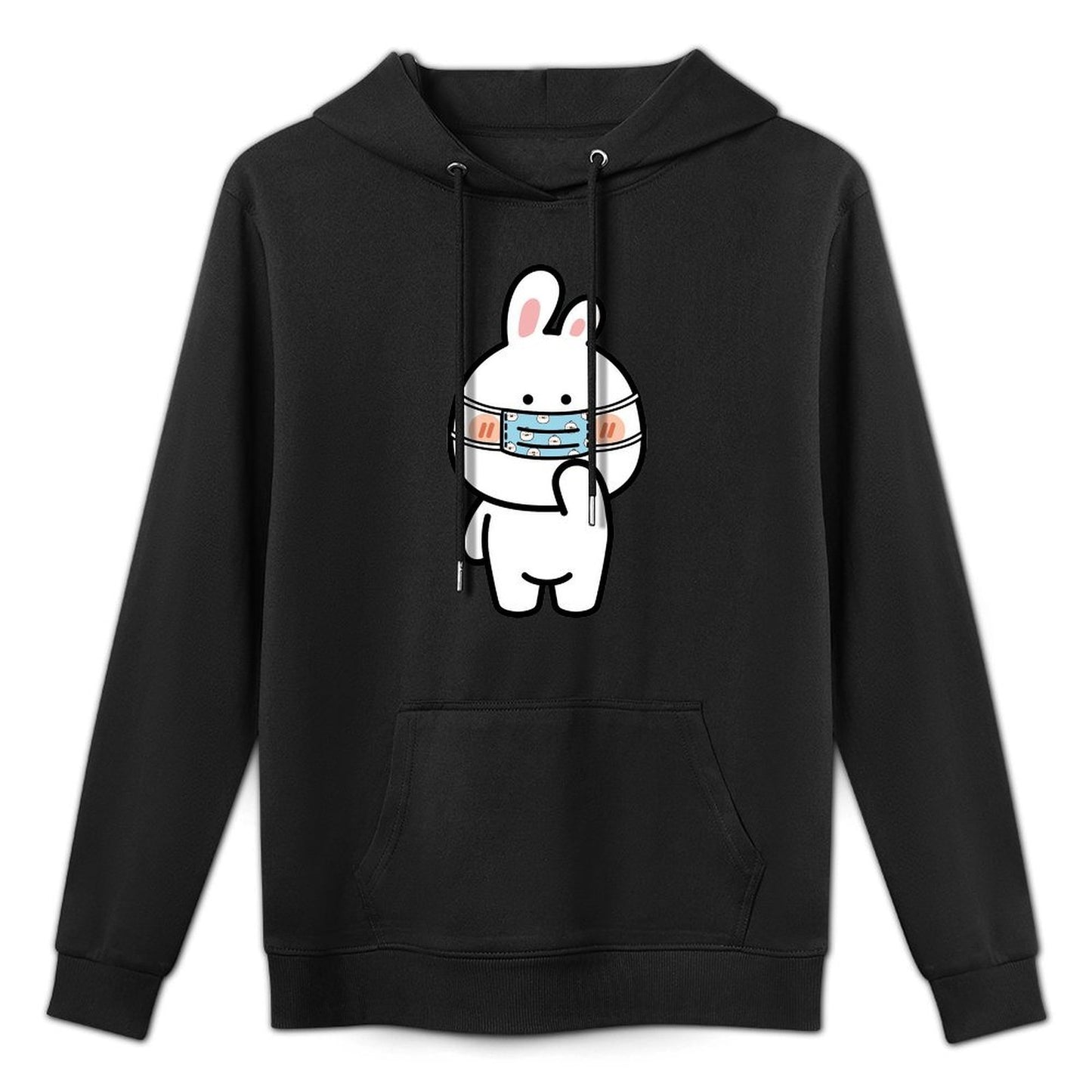 ModernFit Pure Front Graphic Hoodies