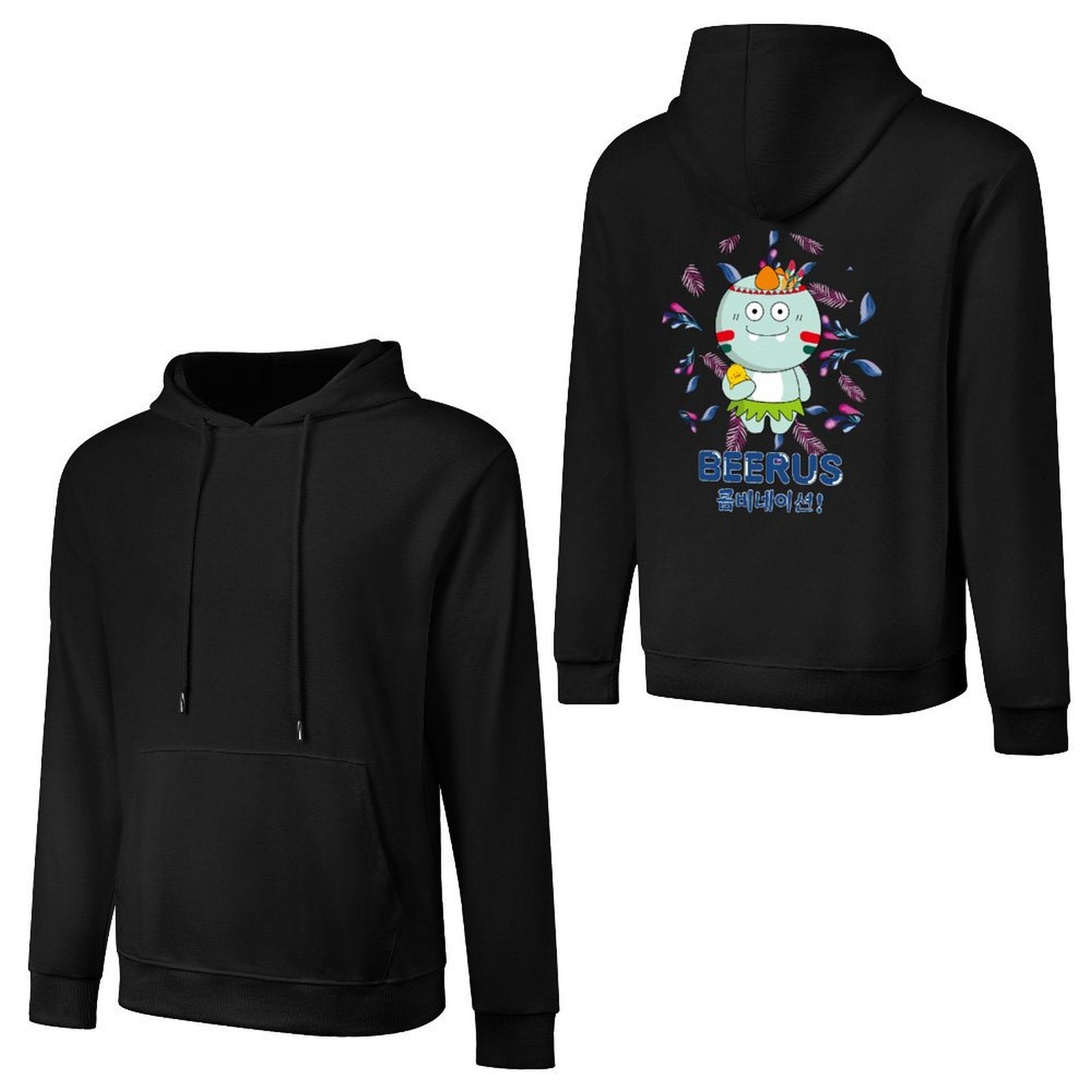 Inkmay Beerus Hoodie 250g crew neck  HoodieStreetStyle SmoothWearHoodie