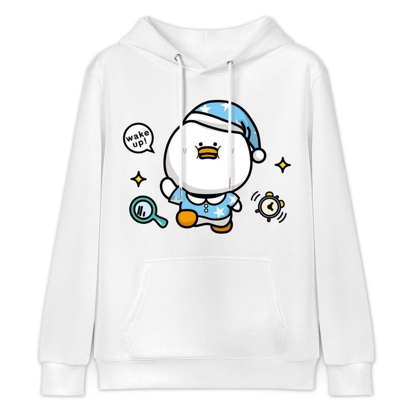 High-Quality Cotton Front Graphic Hoodies