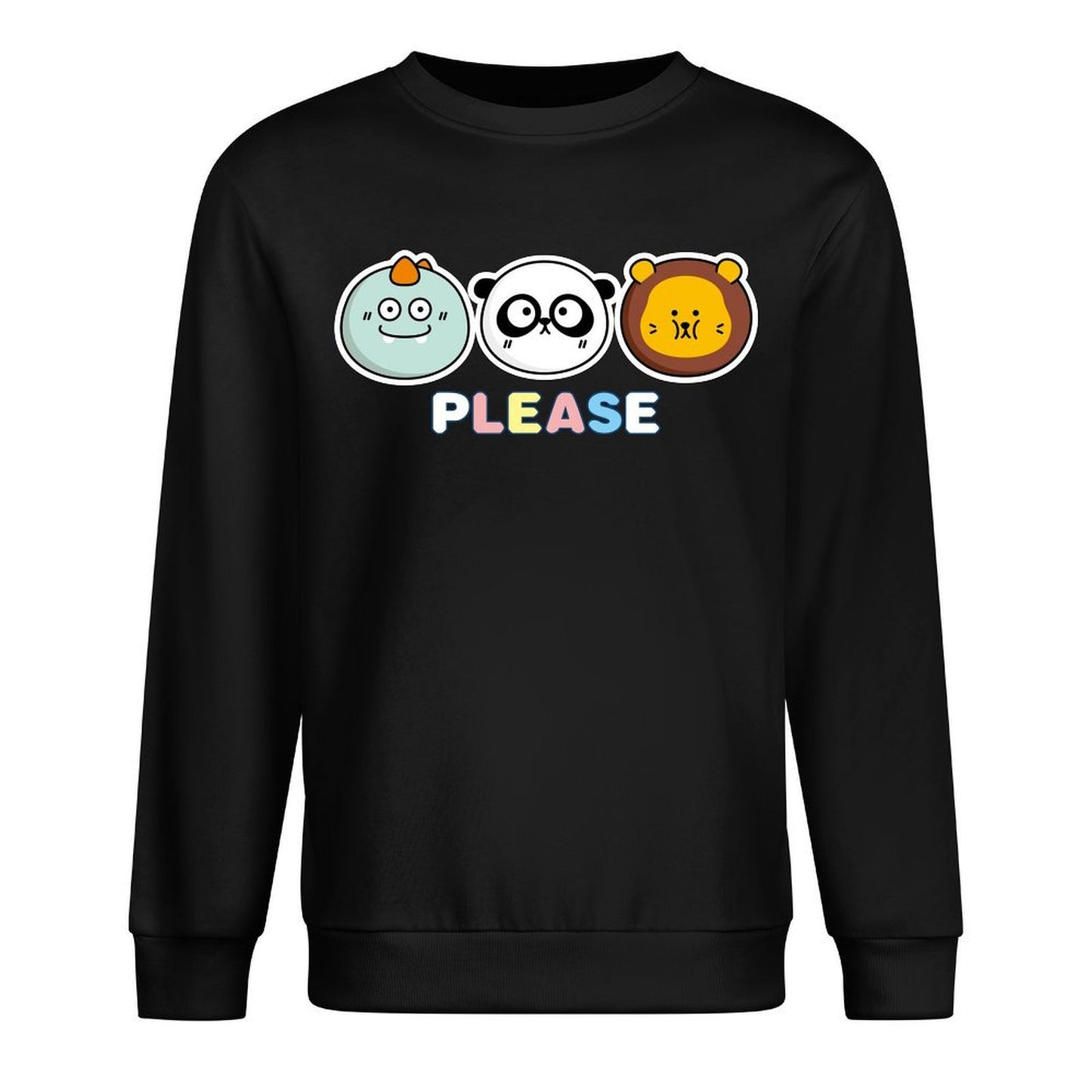 Front Patterned Long Sleeve TopAllDay Indoor