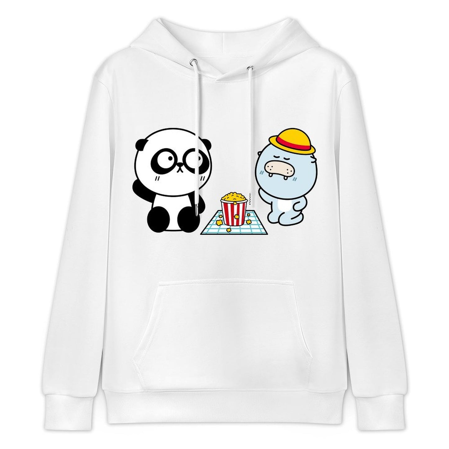 Printing Clean Front Graphic Hoodies