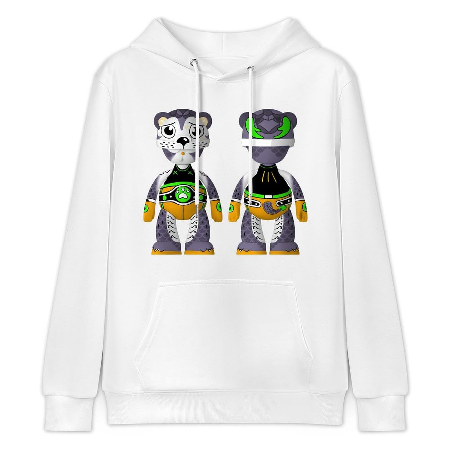 Hoodie Front PatternEasyWear 100% Cotton