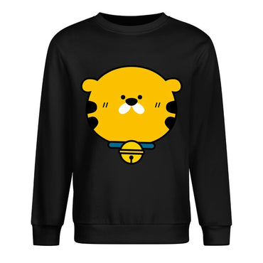 Front Patterned Long Sleeve TopCasual Smooth