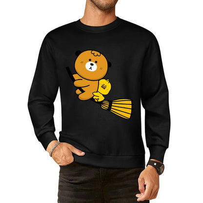 Front Patterned Long Sleeve TopRelaxed ActiveLine