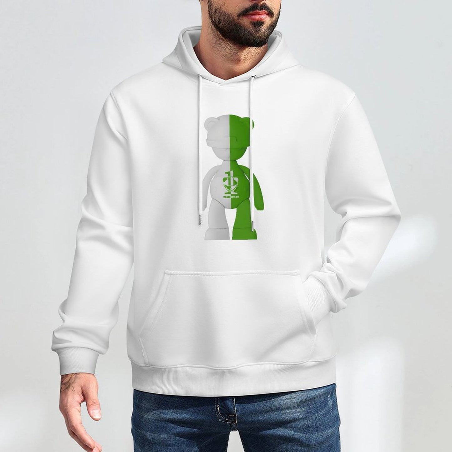 Hoodie Front PatternSoftFeel Colorfast